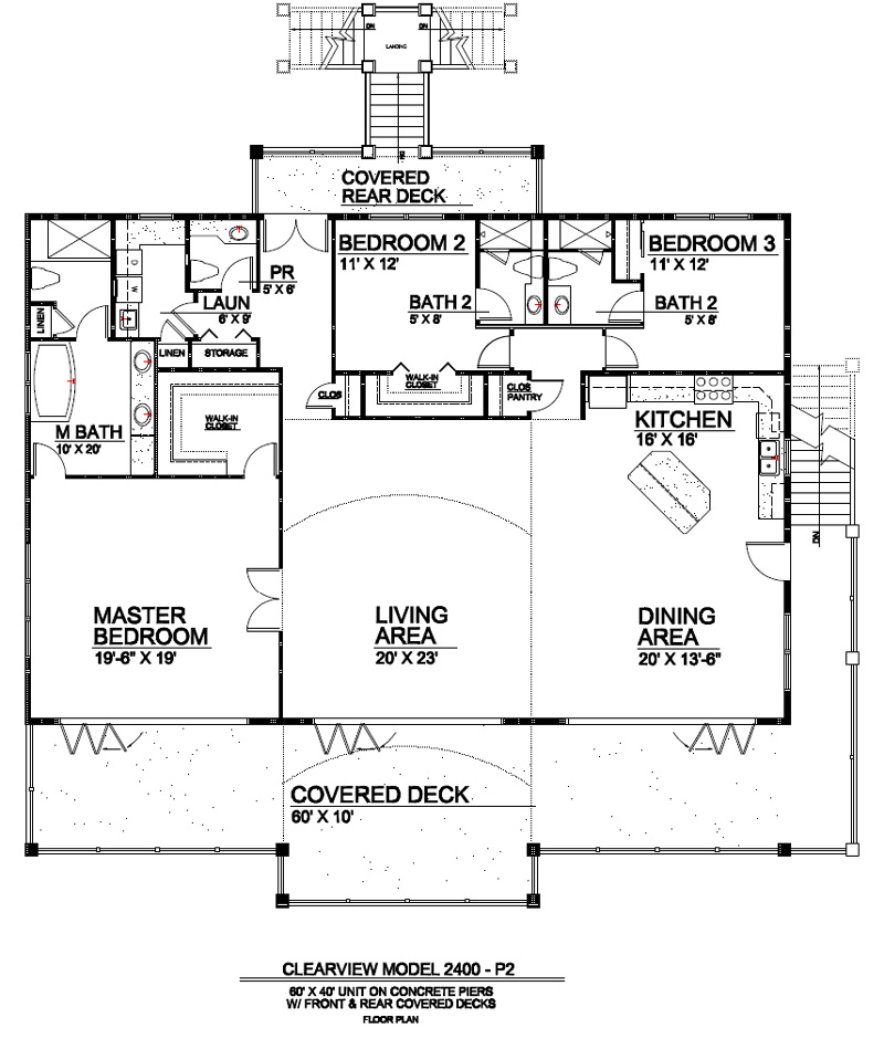 Clearview 2400 P2 House Plans